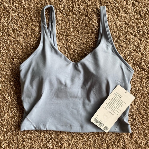 NWT Lululemon Align Tank in baby blue 4 / 6 - Picture 6 of 7